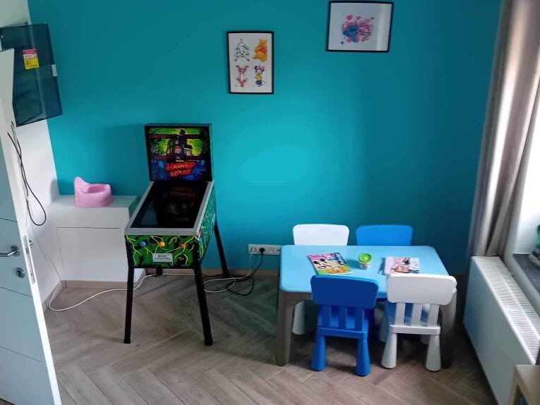 Salle de jeux intérieur Gîte Durbuy